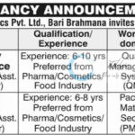 Naturis Cosmetics Pvt Ltd jammu Quality Assurance manager job opportunities 2025