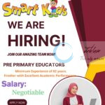 Smart Kids School Anantnag Pre Primary Educator Recruitment 2025