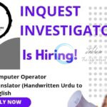 Inquest Investigators srinagar job opportunities 2025
