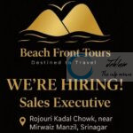 Beach Front Tours Srinagar Sales Executive Recruitment 2025 Jobs Opportunity