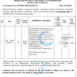 Bharat Electronics Limited BEL Bengaluru job opportunities notice 383/HR/HLSandSCB/2025-26