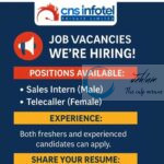 CNS INFOTEL PRIVATE LIMITED SRINAGAR JOB OPPORTUNITIES 2025