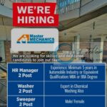 Master Mechanics Ganderbal Job opportunities notice 2025