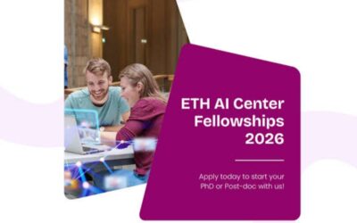 ETH AI Center Post-Doc Fellowships opportunities 2026 ETH AI Center Post-Doc Fellowships opportunities 2026