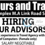 Rizz Tours and Travels RTT Srinagar Tour Advisors Job opportunities 2025
