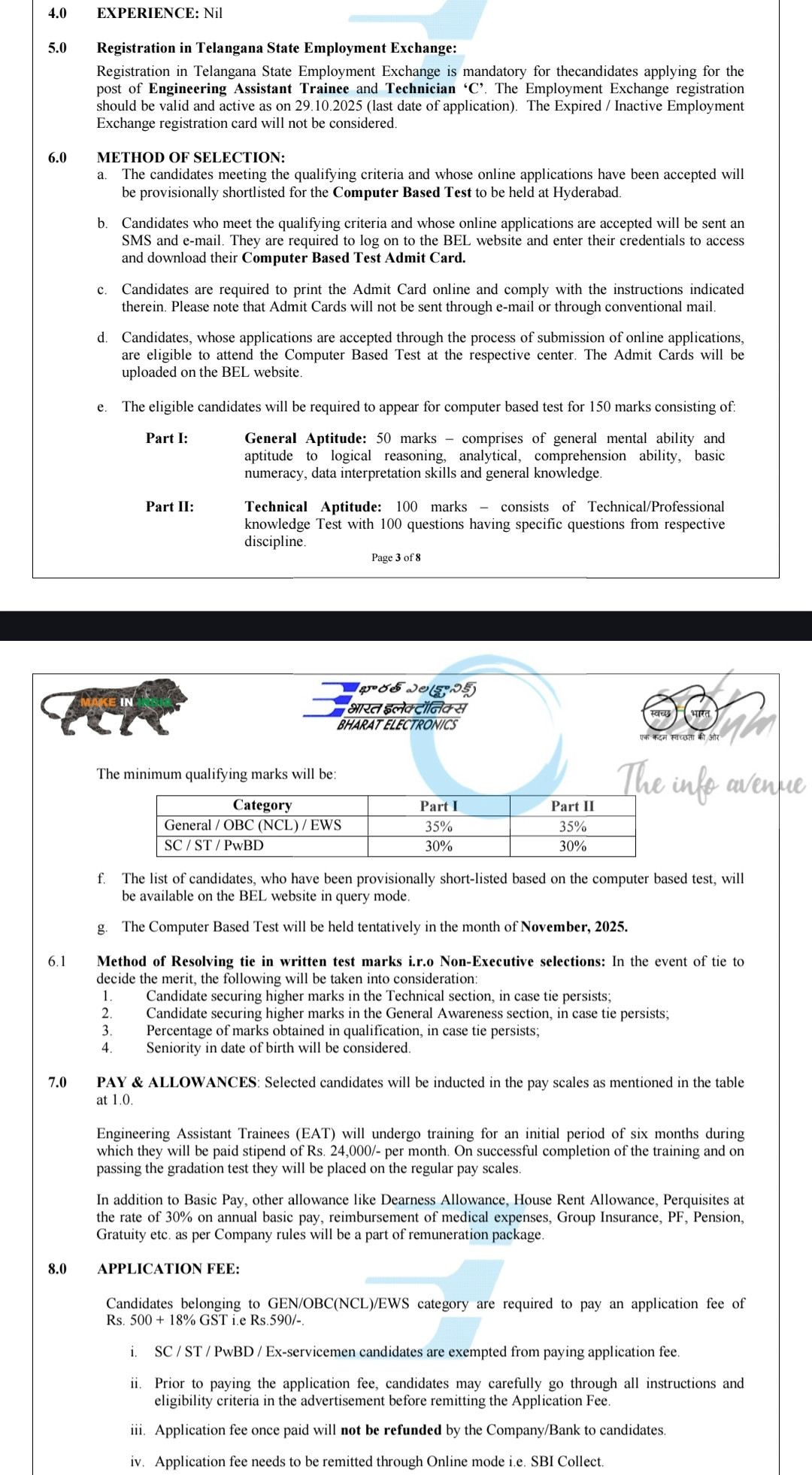 Bharat Electronics Limited BEL EWLS Hyderabad Engineering Apprenticeship Recruitment Notification BELHYD2025