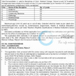 Govt Medical College GMC Rajouri Tutor/Demonstrator Recruitment Advt No 103 of 2025