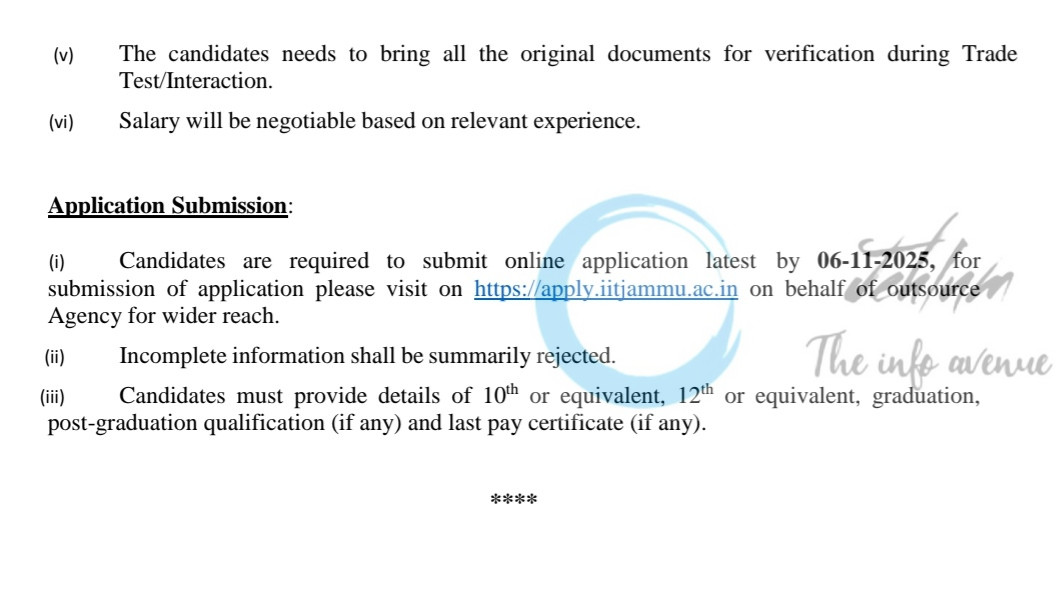 IIT Jammu Accountant Vacancy Outsource Basis 2025 3 IIT Jammu Accountant Vacancy Outsource Basis 2025
