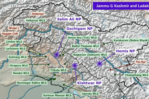 14 Hidden Havens of the Wild -Wildlife Sanctuaries of Jammu and Kashmir