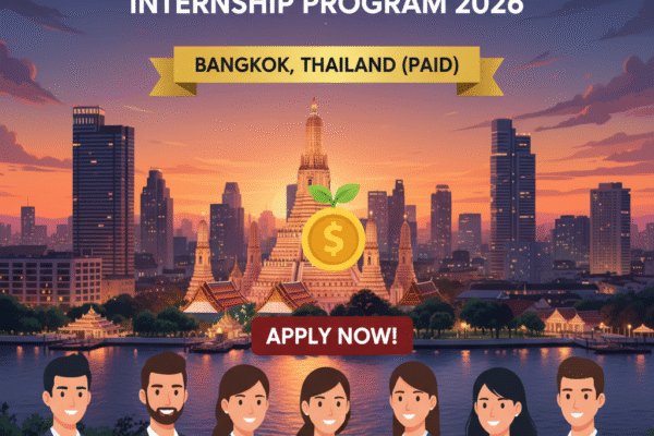 ThaiBev Thailand paid internship opportunities 2025