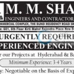 M M Shawl engineers and contractors pvt ltd srinagar job opportunities 2025