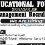 MBI Educational Foundation MBIEF Srinagar job opportunities 2025