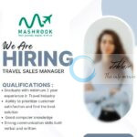 MASHROOK TRAVEL SRINAGAR SALES MANAGER JOB OPPORTUNITIES 2025
