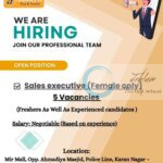 Haniefa Tour and Travels Srinagar Sales Executive Jobs Opportunities 2025