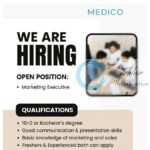 MEDICO SRINAGAR MARKETING EXECUTIVE JOB OPPORTUNITIES 2025