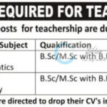 NEW WAVE PUBLIC HIGH SCHOOL NWPHS GANDERBAL TEACHING JOB OPPORTUNITIES 2025