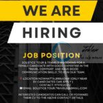 Solstice Tour Travels Srinagar job opportunities 2025