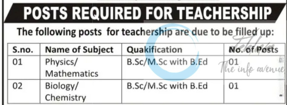 NEW WAVE PUBLIC HIGH SCHOOL GANDERBAL TEACHING JOB OPPORTUNITIES 2025