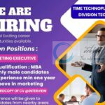 Time Technoplast Ltd Srinagar Marketing Executive job opportunities 2025