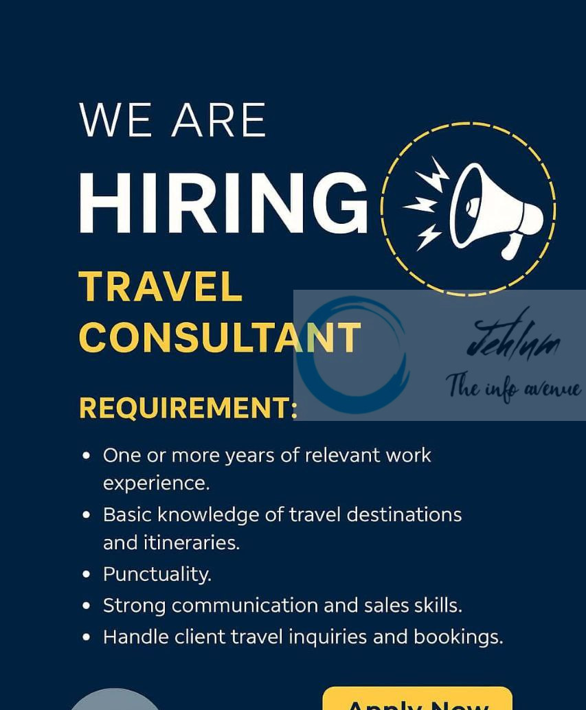 Valley Voyagers srinagar Travel Consultant Job Opportunities 2025