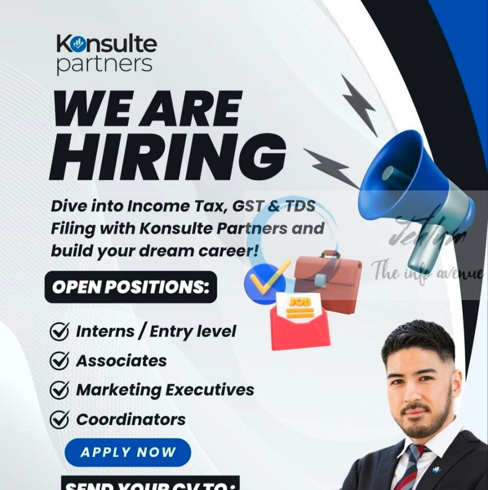 Konsulte Partners Srinagar job opportunities 2025