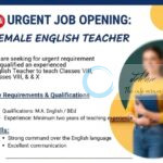 Bansal Classes Baramulla English Teacher job opportunities 2025