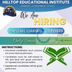 Hilltop Educational Institute HTEI Ganderbal job opportunities walk in 2025