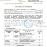 RITES Limited Apprenticeship opportunities notice Pers/26-10/Apprentice/2025-26/01