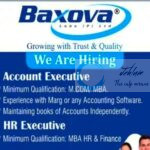 Baxova Labs delhi job opportunities 2025
