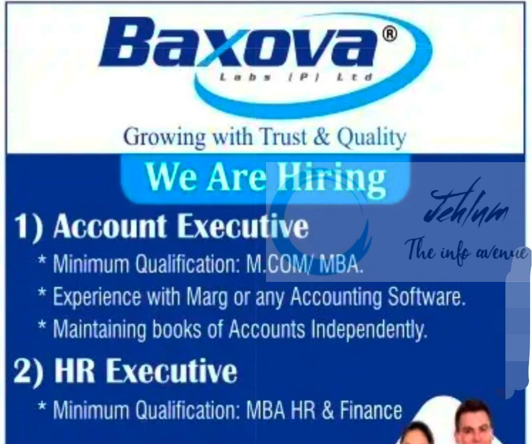 Baxova Labs delhi job opportunities 2025