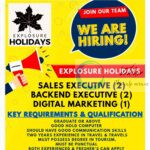 EXPOSURE HOLIDAYS NOWHATTA SRINAGAR JOB OPPORTUNITIES 2025