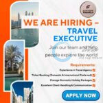 JK PEACE TOUR AND TRAVELS JKPTT SRINAGAR TRAVEL EXECUTIVE JOB OPPORTUNITIES 2025