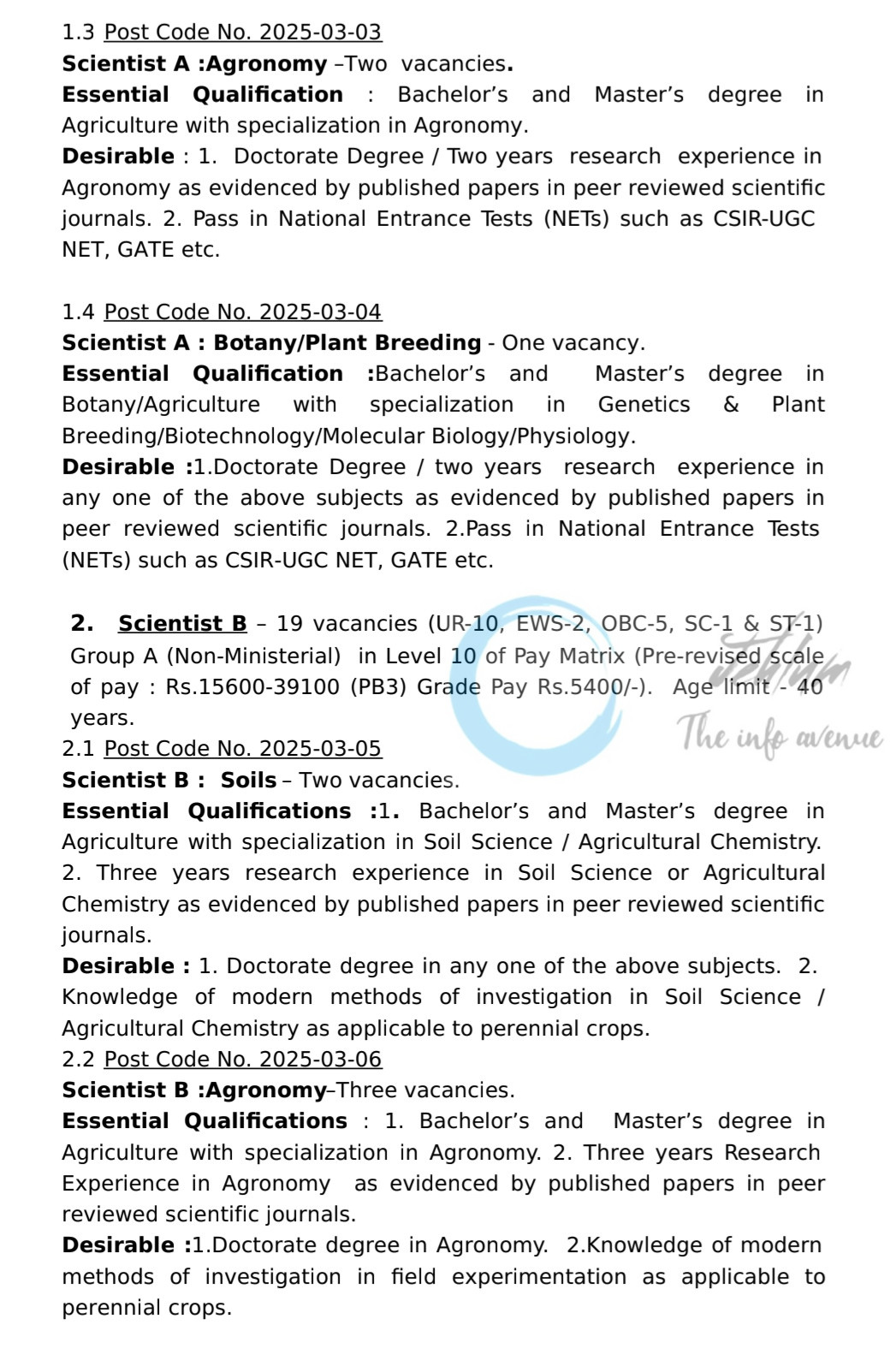 Rubber Board Scientist/ Assistant Director/ Technical Engineer Vacancy Advt No 2025-03 3 Rubber Board Scientist/ Assistant Director/ Technical Engineer Vacancy Advt No 2025-03