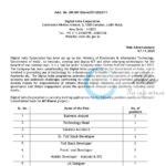 Digital India Corporation DIC MY Bharat 2.0 IT Jobs Recruitment Advertisement No DIC/MY Bharat/07/2025/11