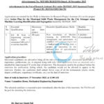 NIT Srinagar Mechanical Engineering Research Assistant Recruitment Walk-in-Interview 2025