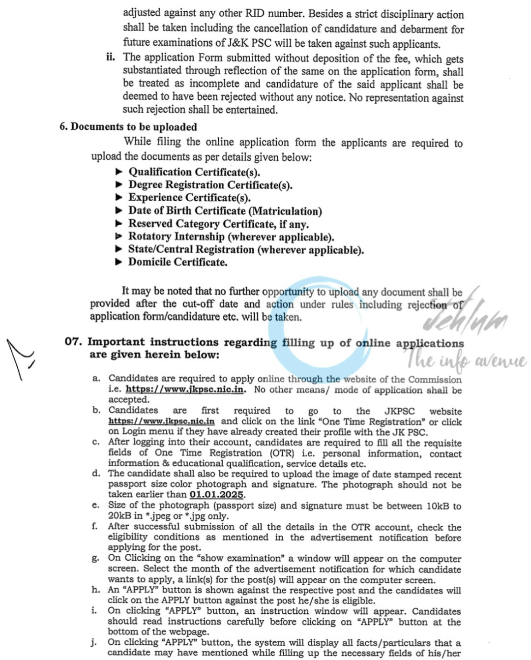 JKPSC SKIMS Gazetted Posts Recruitment Notification No 14-PSC/DR-P of 2025 4 JKPSC SKIMS Gazetted Posts Recruitment Notification No 14-PSC/DR-P of 2025