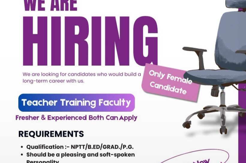 INDOSS Polytechnic and Teacher Training delhi faculty job opportunities 2025