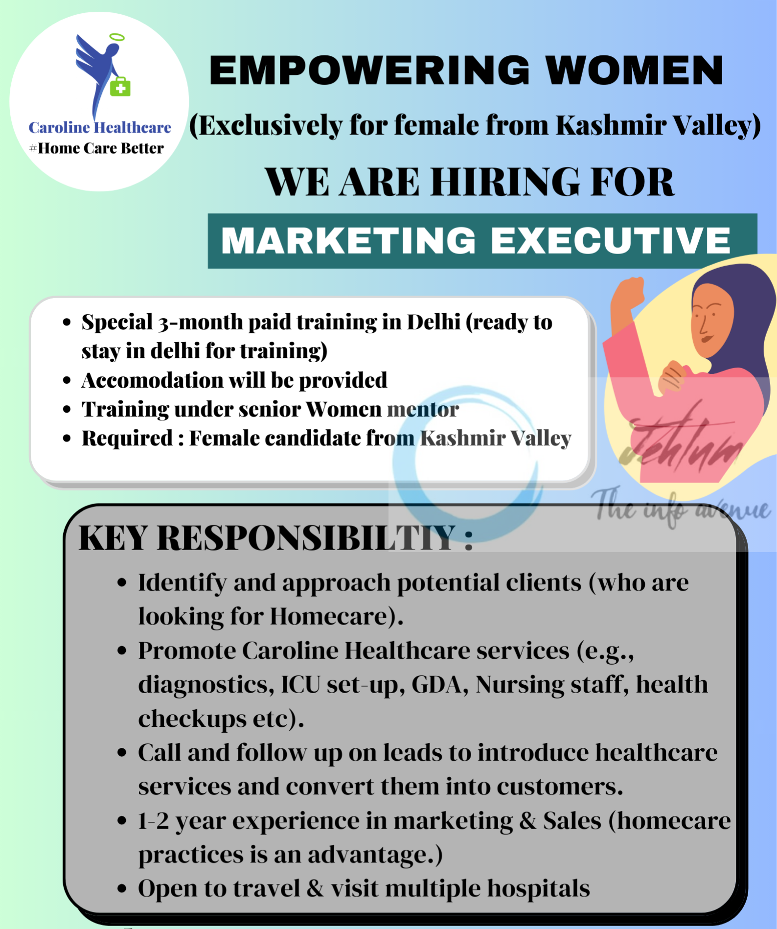 Caroline Healthcare Hiring Marketing Executive in Srinagar 2025 1 Caroline Healthcare Hiring Marketing Executive in Srinagar 2025