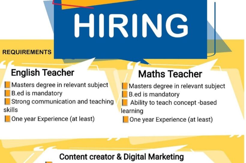 Pearls International School srinagar Teachers job opportunities 2025