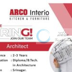 ARCO Interio srinagar architect job opportunities 2025