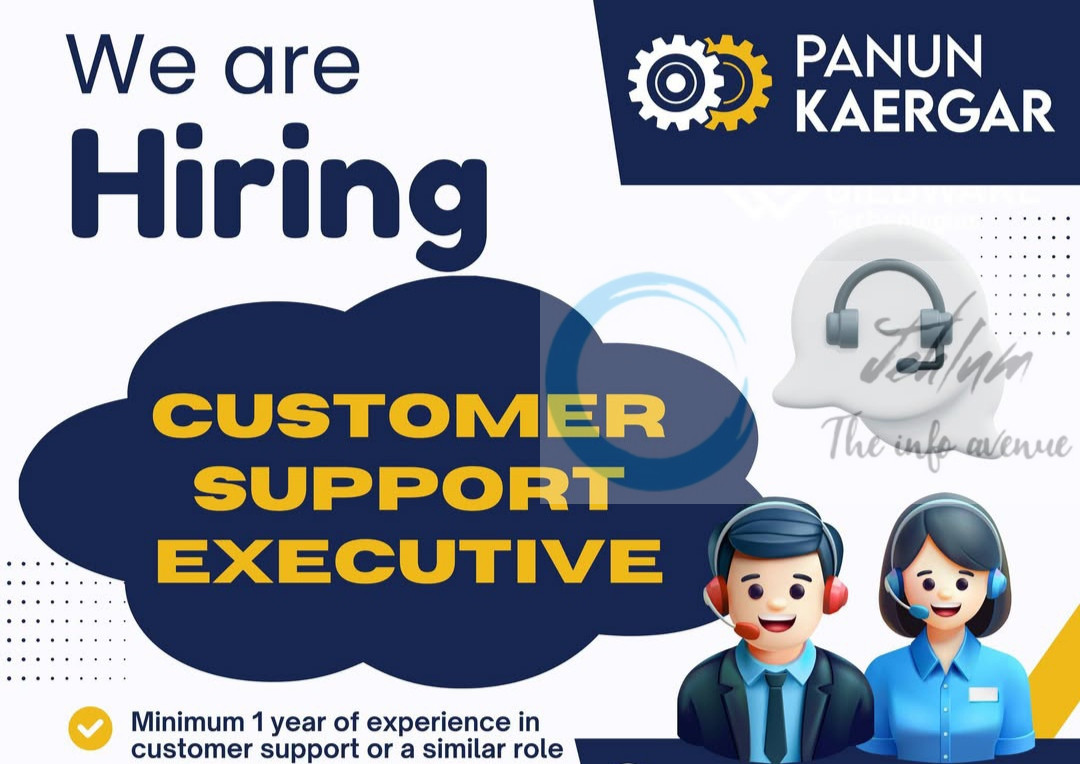 PANUN KAERGAR srinagar Customer Support Executive job opportunities 2025