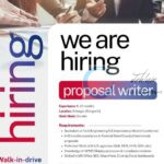 CYBERX GOV Solutions Srinagar Proposal Writer Jobs Walk-in Drive 2025