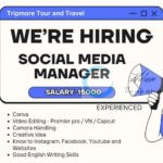 Tripmore Tour and Travel Srinagar Social Media Manager Job Opportunity 2025-26