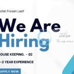 Hotel Frozen Leaf Pahalgam house keeping Job Opportunities 2025