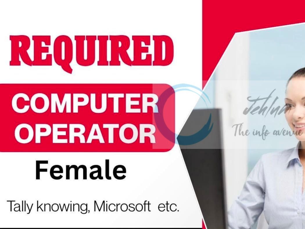 Hanief Motors srinagar Computer Operator job opportunities 2025