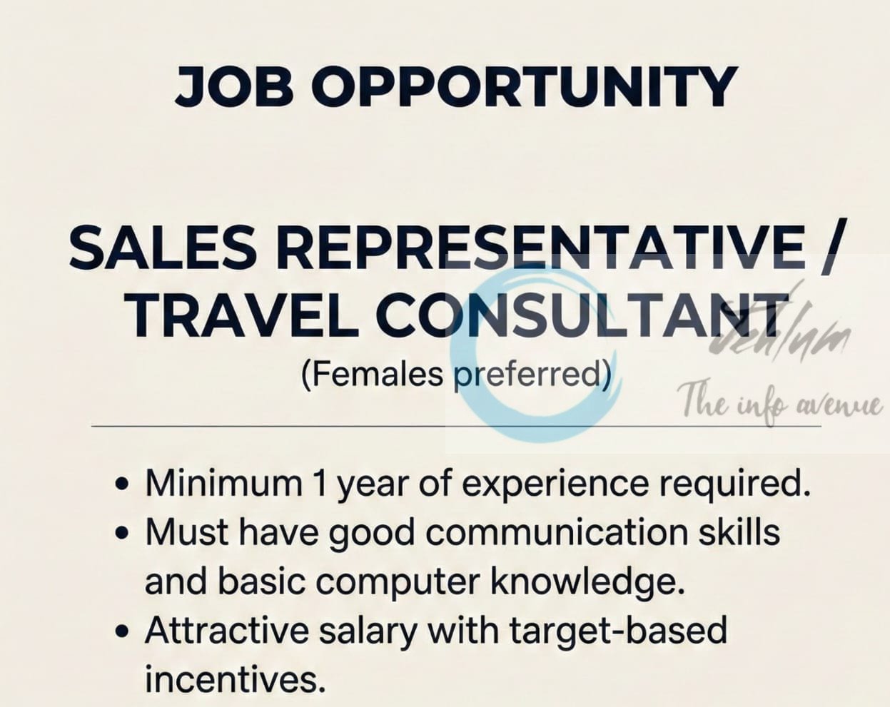 Fabulous Kashmir Travels Srinagar Sales Representative/Travel Consultant job opportunities 2025