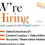 Duke Travels DT Srinagar Sales Executives Content Creators and Reservation Assistants job opportunities 2025