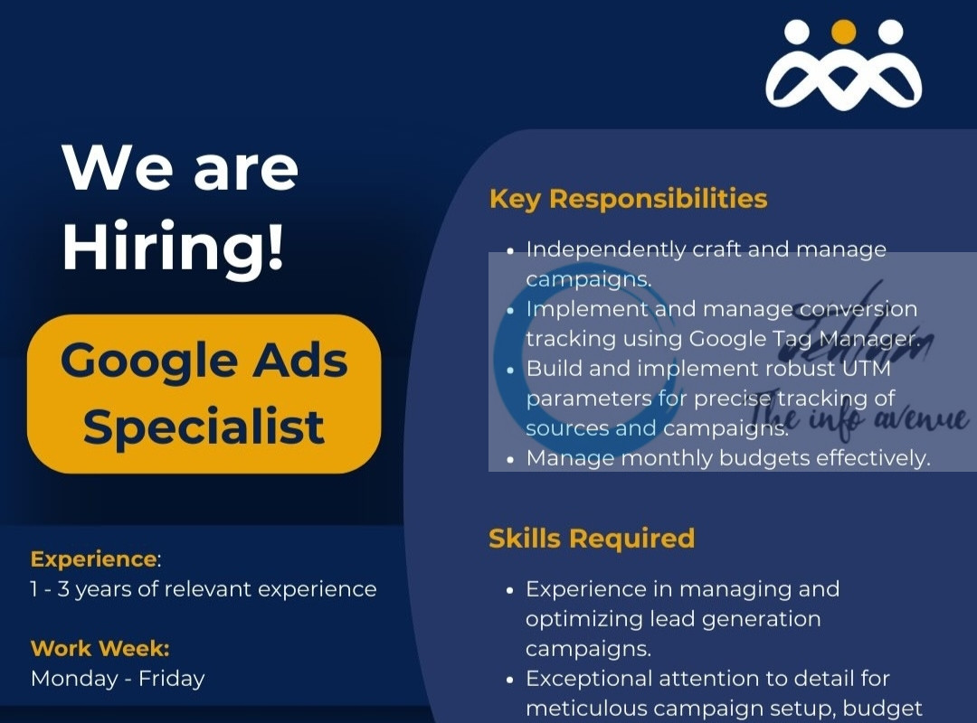 Mount Dev Solutions Srinagar Google Ads Specialist Jobs Opportunity 2025