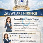Bright Classes BC Chandilora/Kunzer teacher job opportunities 2025
