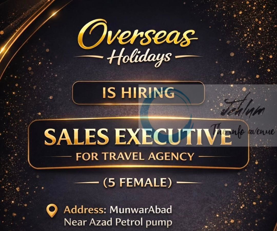 Overseas Holidays OH Srinagar Sales Executive job opportunities 2025